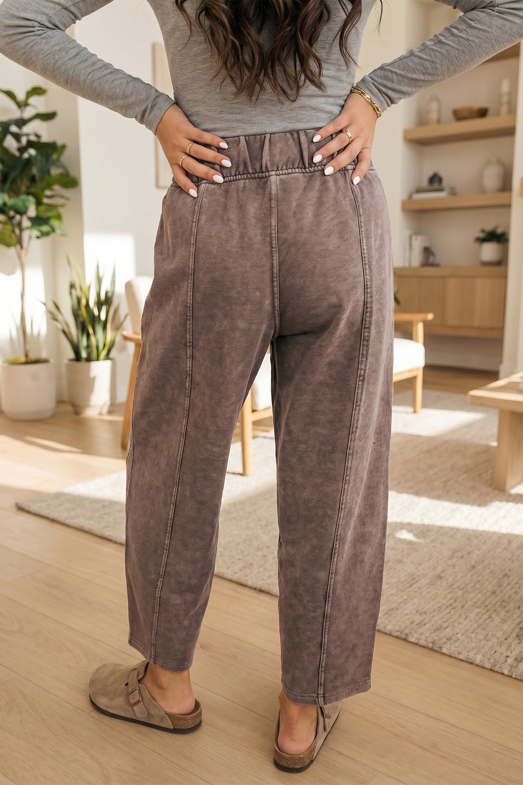 Pantalón Chándal Marrón