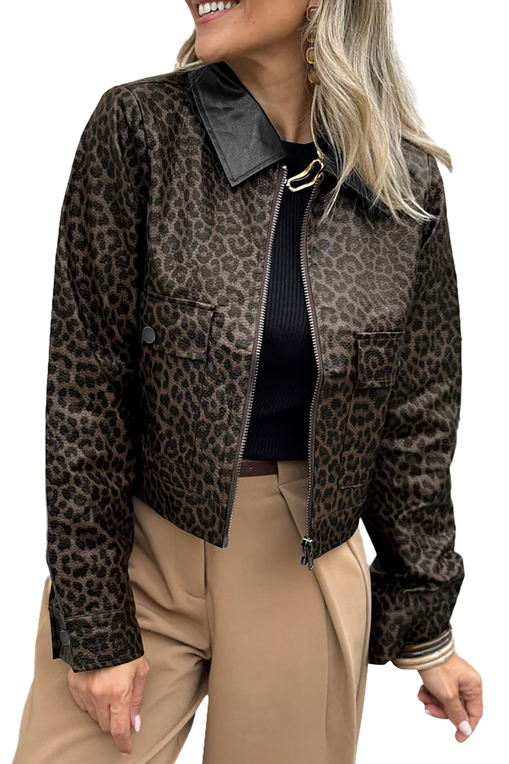 Chaqueta Leopardo