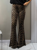 leggins leopardato