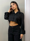camicia crop eva