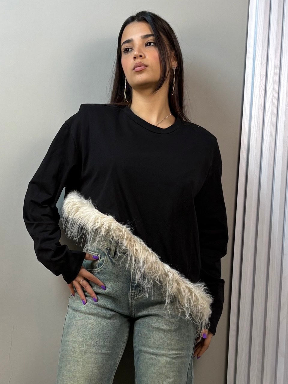 maglia piume