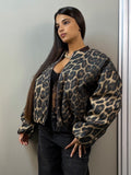 bomber leopardato lumina