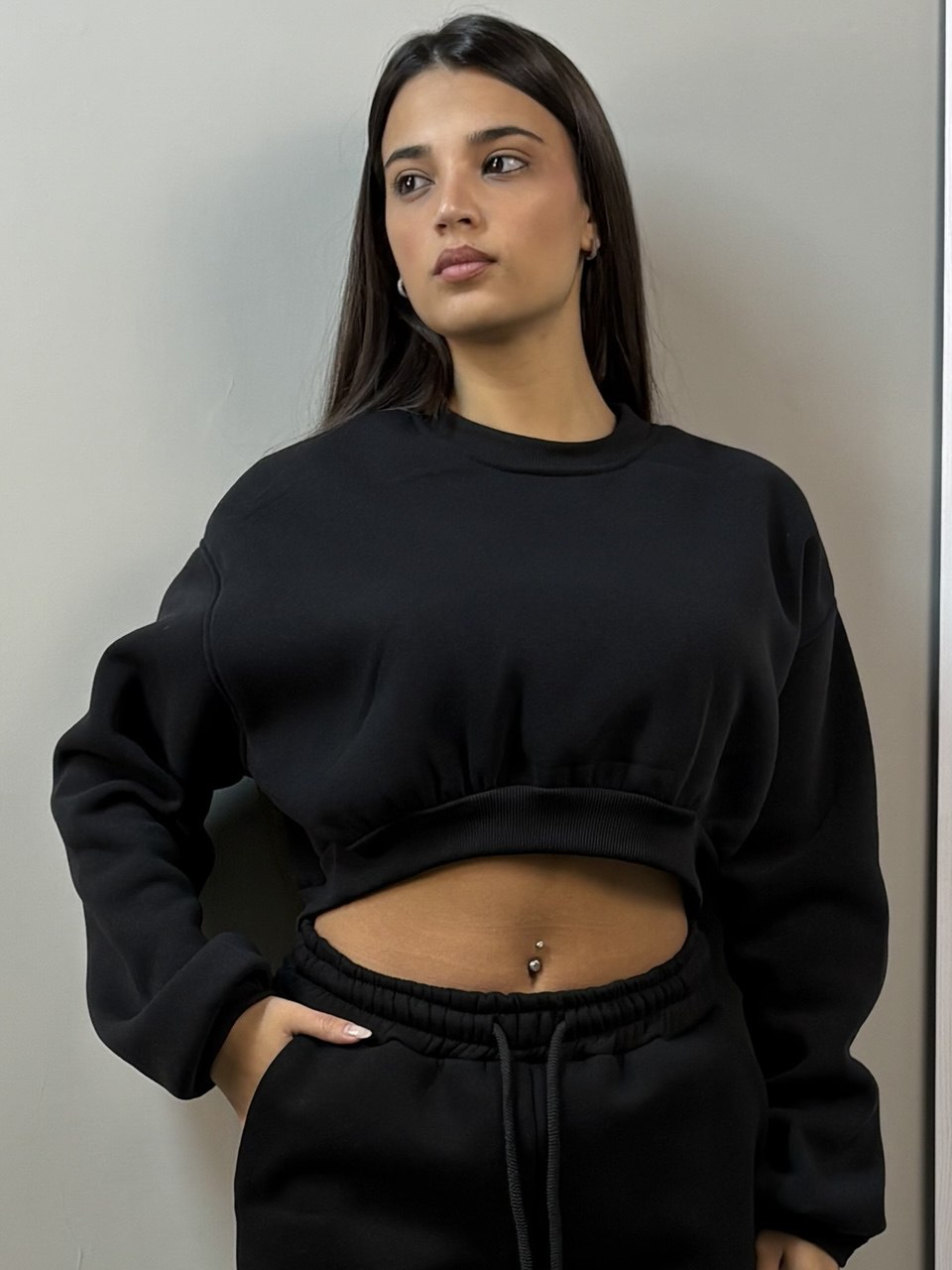 felpa crop