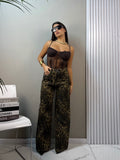 jeans leopard
