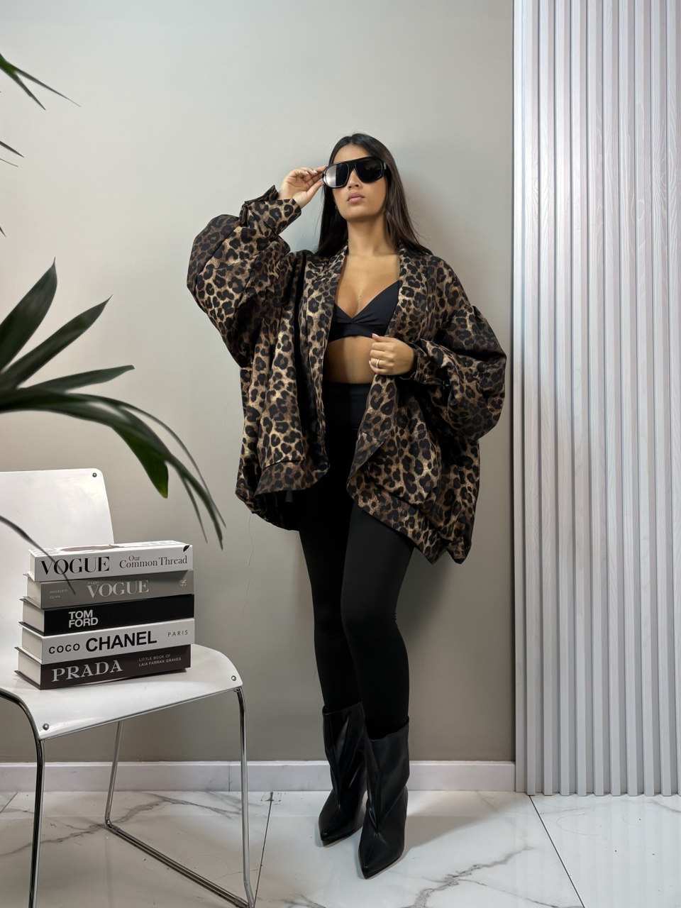 blazer animalier