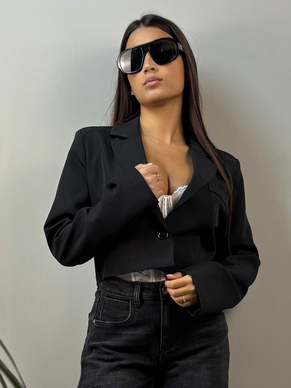 blazer crop